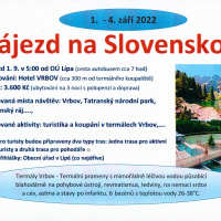 Zájezd na Slovensko 1