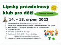 Lipský prázdninový klub pro děti 14.-18.8.2023 1