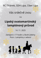 Lipský svatomartinský lampionový průvod 1