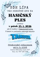 Hasičský ples 1